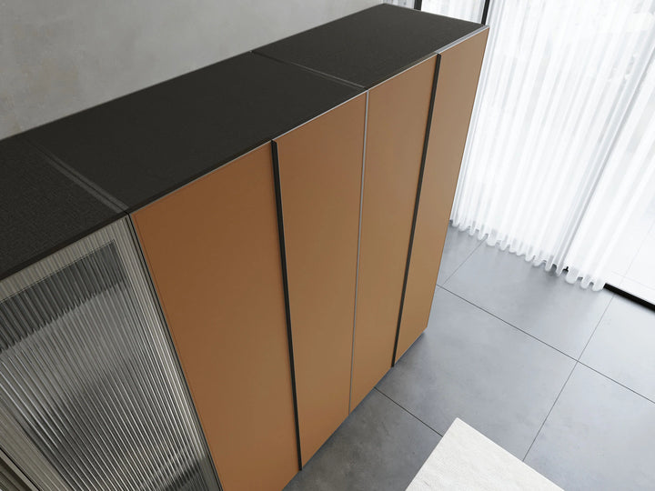 VETRINA Glass Door Wardrobe Corner