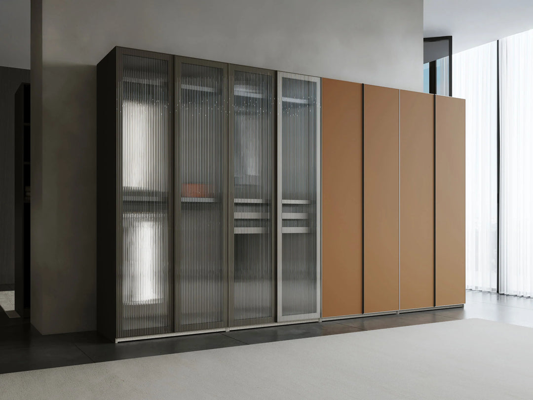 VETRINA Glass Door Wardrobe Corner