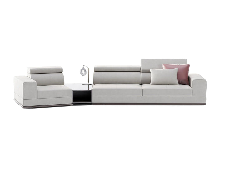 Met Corner 3-Seater Sofa with integrated table