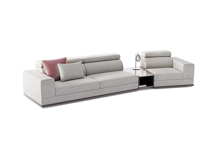 Met Corner 3-Seater Sofa with integrated table