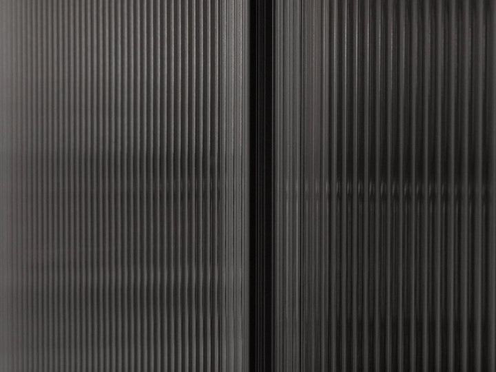 VETRINA Glass Door Wardrobe Corner