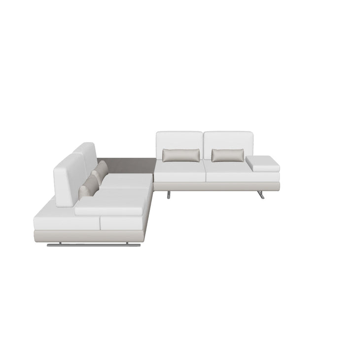 Mony Wide Corner Sofa with Table