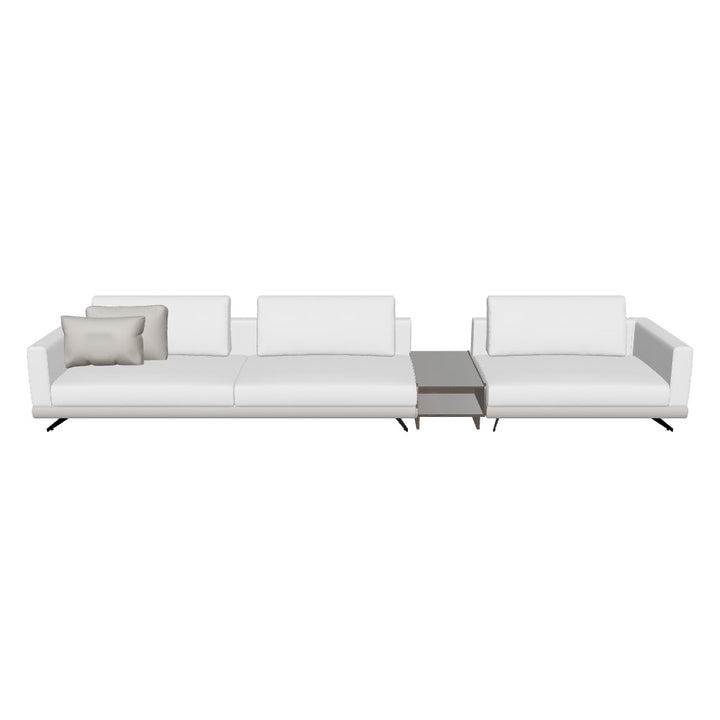 Mix Wide Sofa with Integrated Table