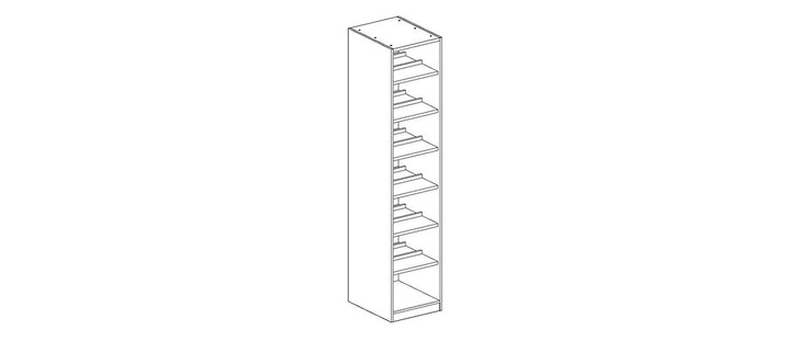 SPACE Open Wardrobe 50cm
