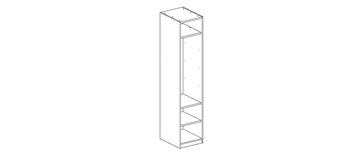 SPACE Open Wardrobe 50cm
