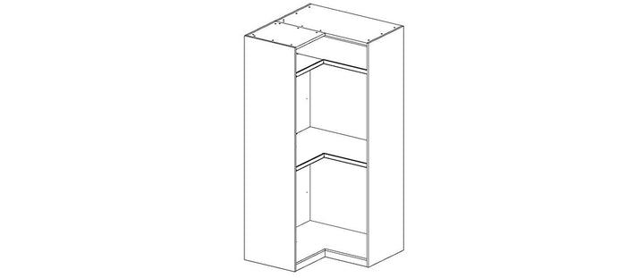 VETRINA Glass Door Wardrobe Corner
