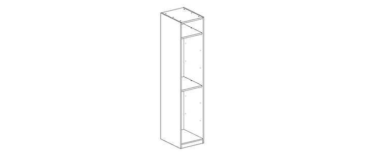 SPACE Open Wardrobe 50cm
