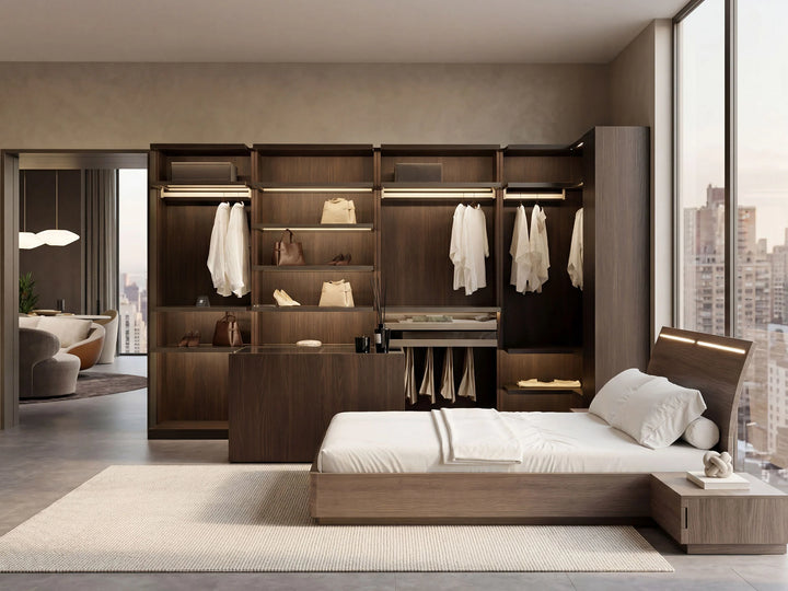 SPAZIO Walk-in Open Wardrobe