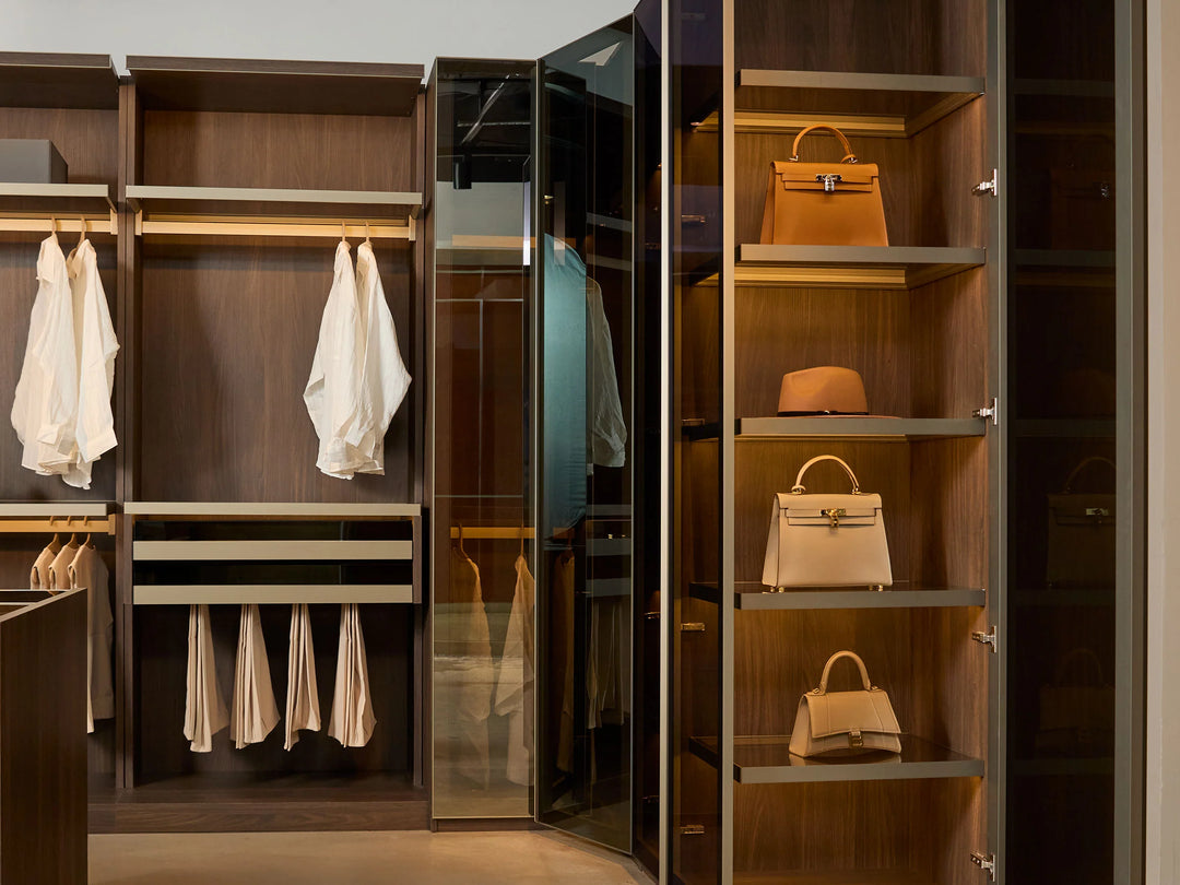 SPAZIO Walk-in Open Wardrobe