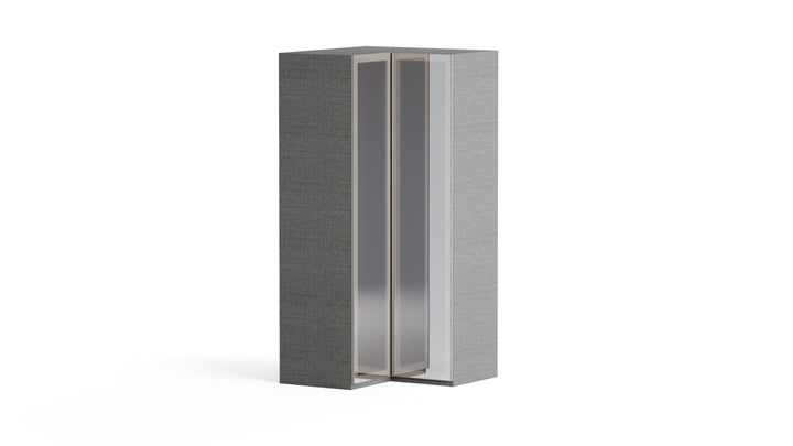 VETRINA Glass Door Wardrobe Corner
