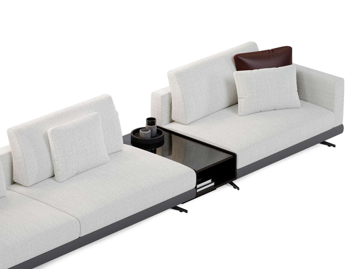 Mix Wide Sofa with Integrated Table