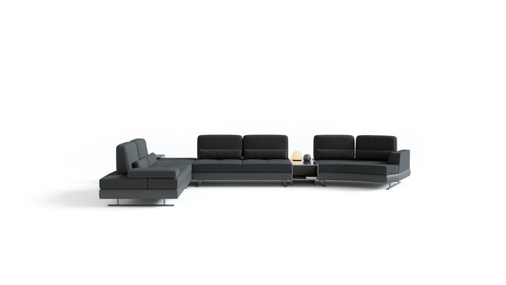 Mony Moon Wide Corner Sofa with Table