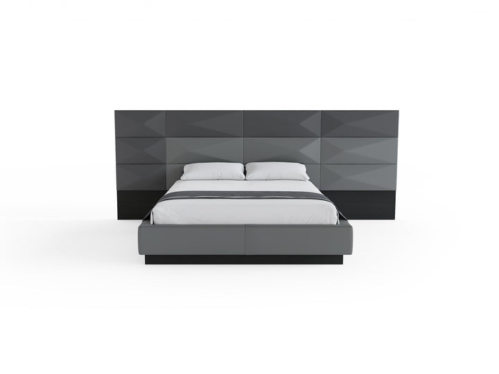 Hexa Bed with Asymmetrical Extensions (2 Levels)