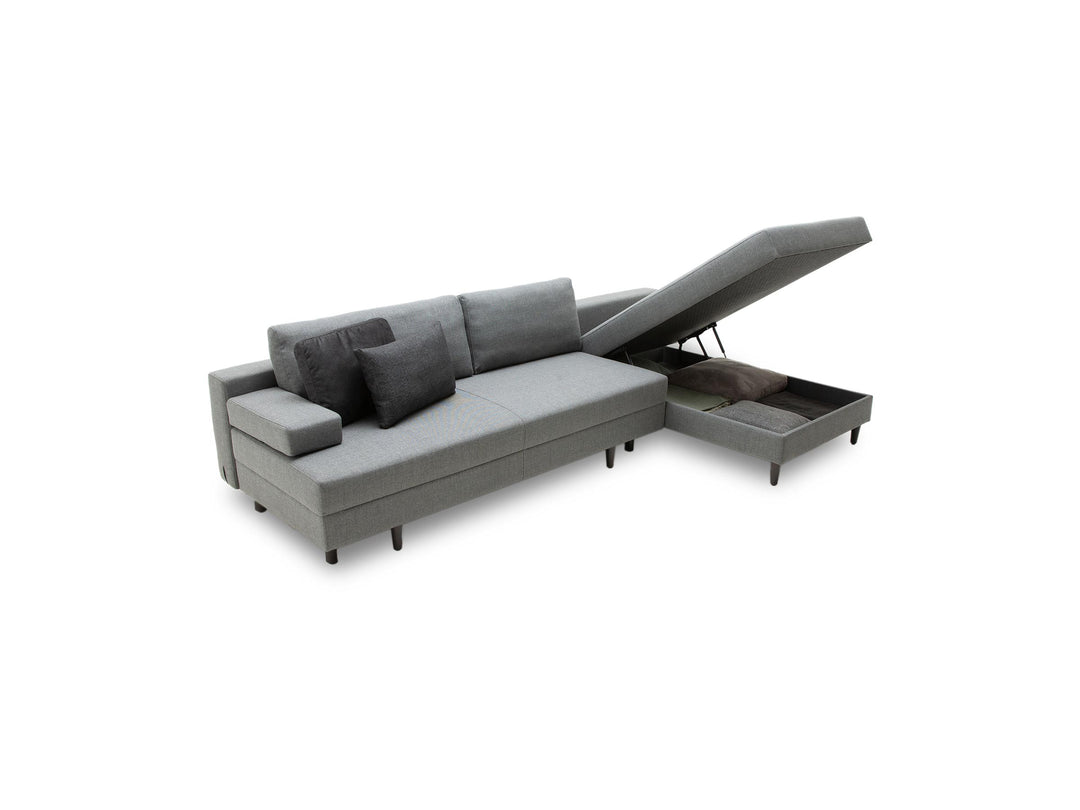 Kema 4-Seater Sofa Bed with Storage