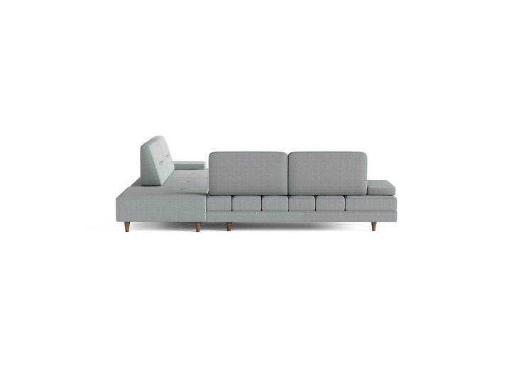 Letto 4-Seater Corner Sofa Bed with Convertible Back