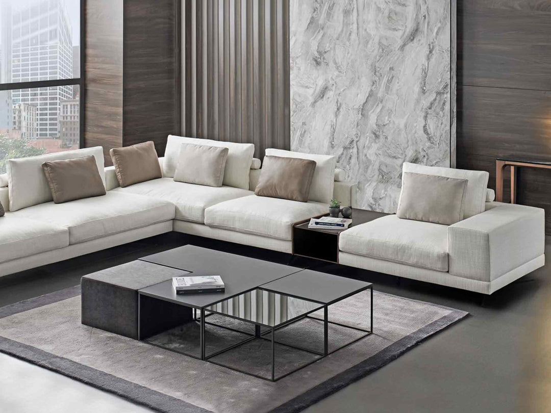 Mix Wide Sofa with Integrated Table