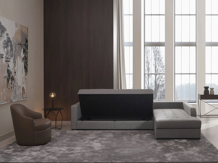 Vetro 3-Seater Corner Sofa Bed